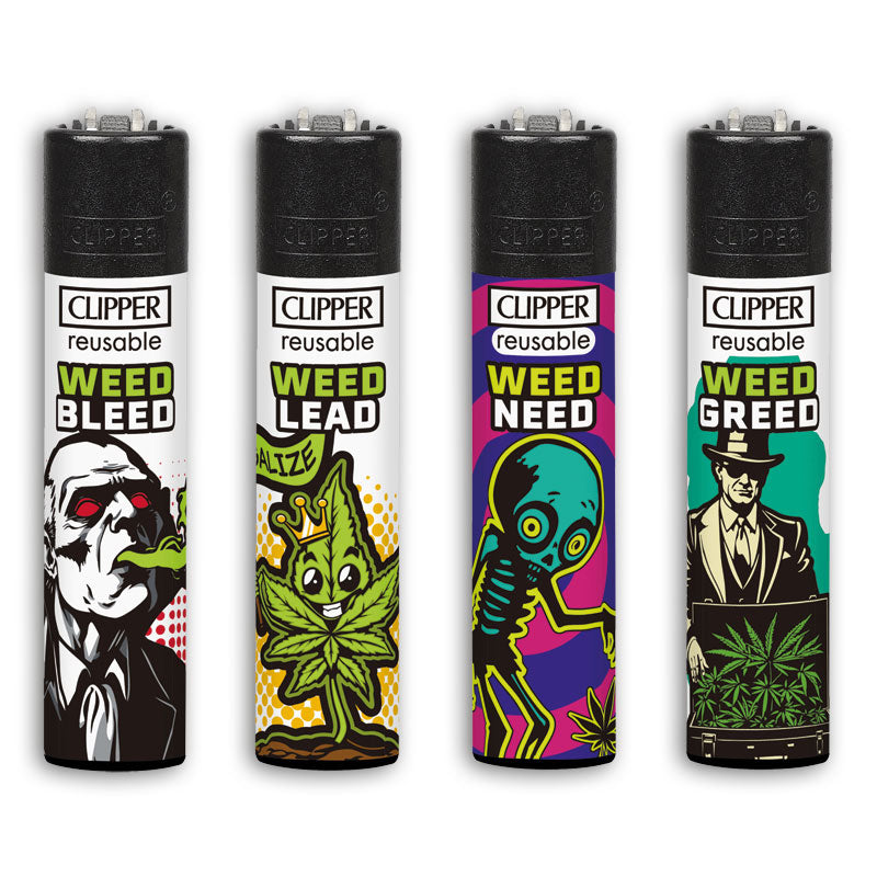 CLIPPER Large WEED RHYME