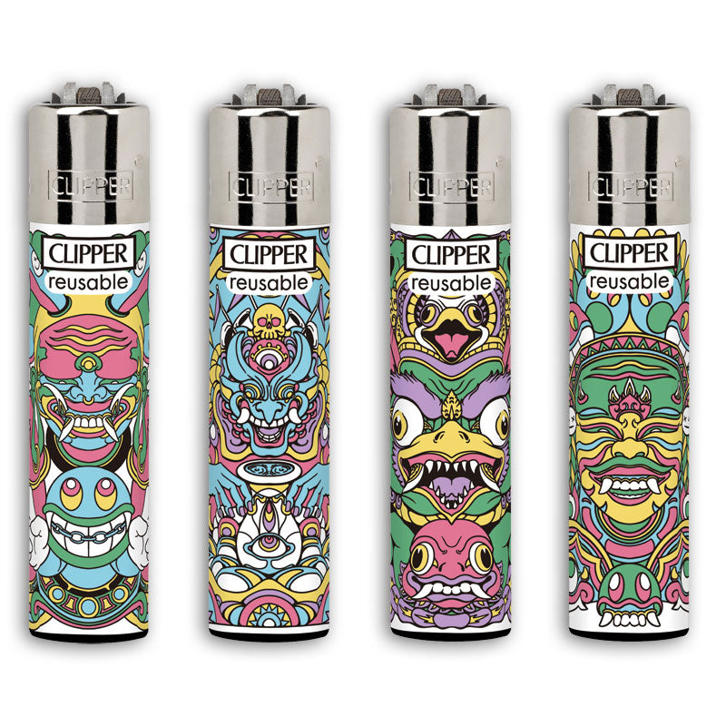 CLIPPER Large BALINESE MASKS