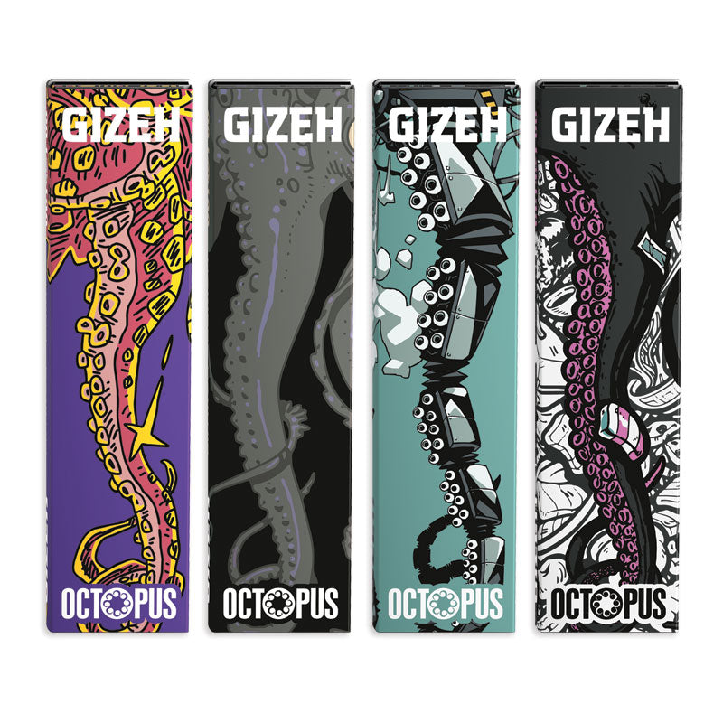 GIZEH Extra fine + tips OCTOPUS 2.0