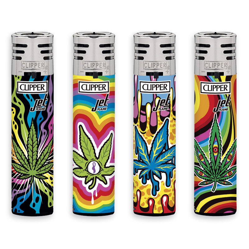CLIPPER Large Jet MAZED LEAVES