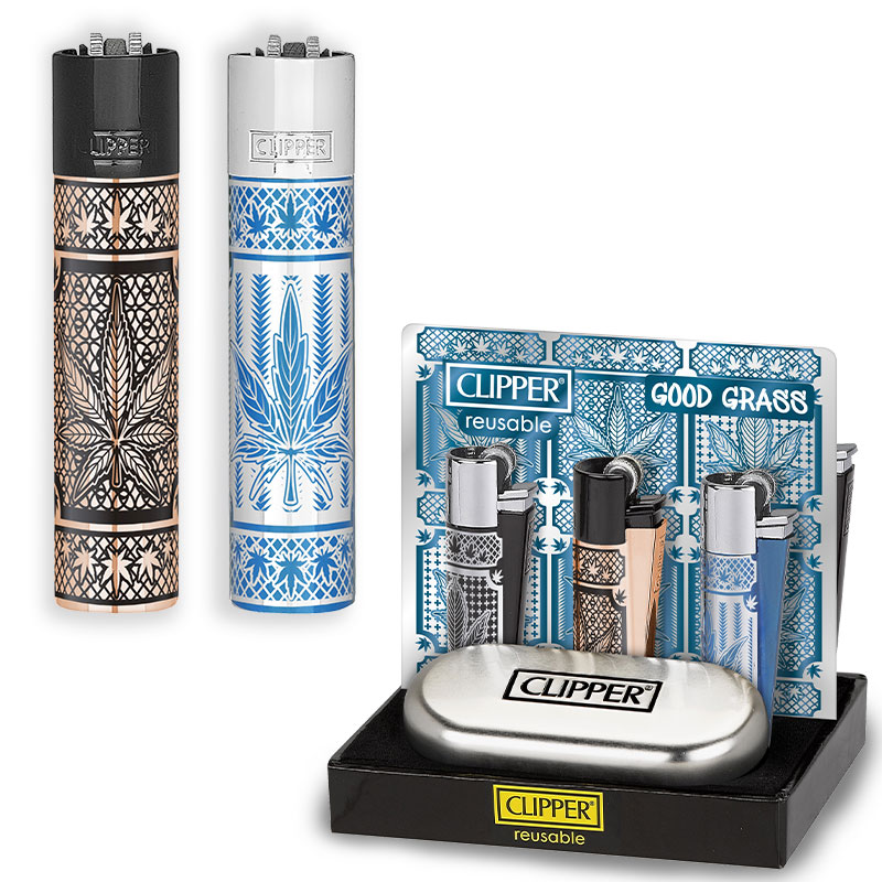 CLIPPER Large Metal GOOD GRASS