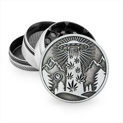 Grinder Ufo Silver 50mm